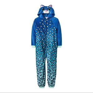 Cat & Jack Cat Onesie Hoodie Pajamas